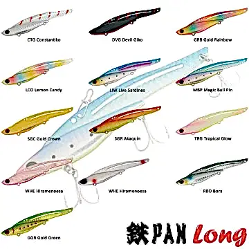 Jackson TEPPAN LONG VIB 110mm 28gr OSV