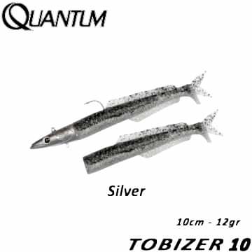 Quantum ''TOBIZER 10'' 10cm 12gr Silver
