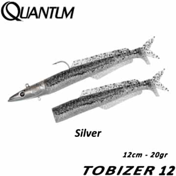 Quantum ''TOBIZER 12'' 12cm 20gr Silver
