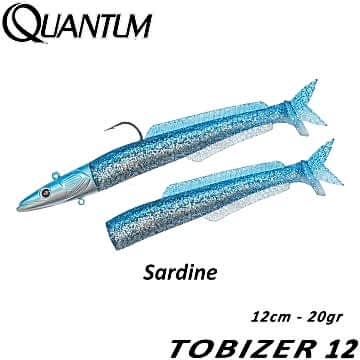 Quantum ''TOBIZER 12'' 12cm 20gr Sardine