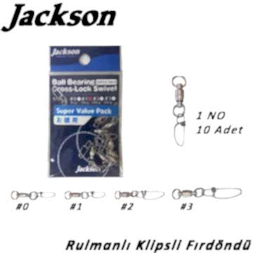 Jackson ''Rulmanlı Klipsli Fırdöndü'' No: 1