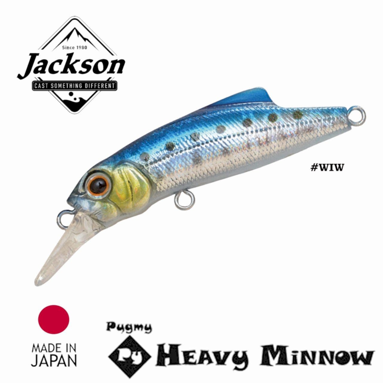 Jackson PYGMY BOX Heavy Minnow 39mm 3.8gr WIW