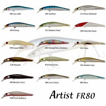 Jackson Artist FR80 80mm 8gr SSS