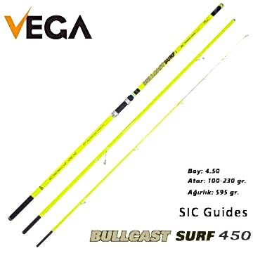 VEGA BULLCAST SURF 4,50 mt 100-230 gr Olta Kamışı