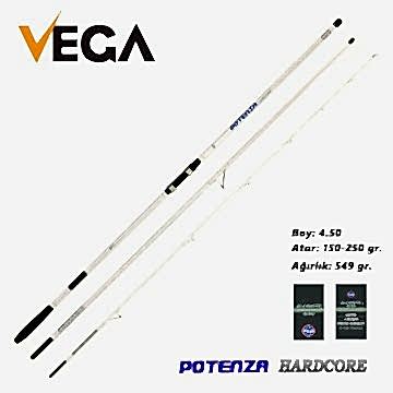 VEGA Potenza Hardcore Surf 4,50 mt 150-250 gr Olta Kamışı
