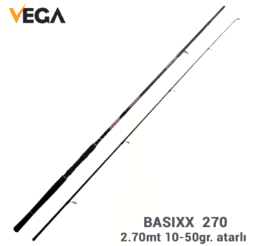 VEGA Basıxx spınnıng 270 / 2,70mt 10-50gr atarlı spin kamış