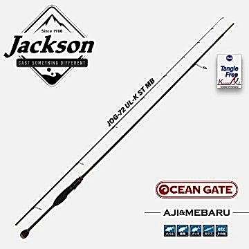 Jackson Ocean Gate Aji&Mebaru JOG-72 UL-K ST MB 1-7gr LRF Spin kamış