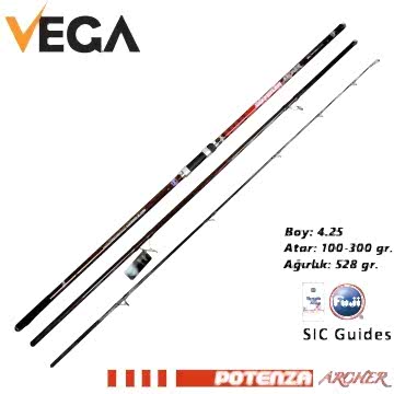 VEGA Potenza ARCHER Surf 4,25 mt 100-300 gr Olta Kamışı