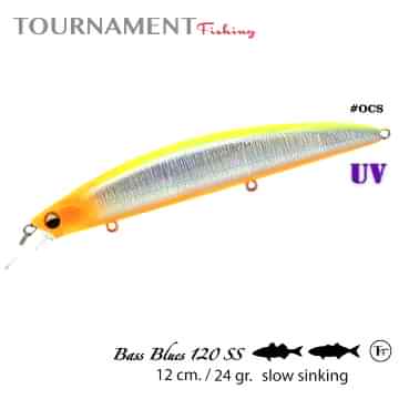 Tournament fishing Bassblues 120 SS 120 mm 24 gr #OCS