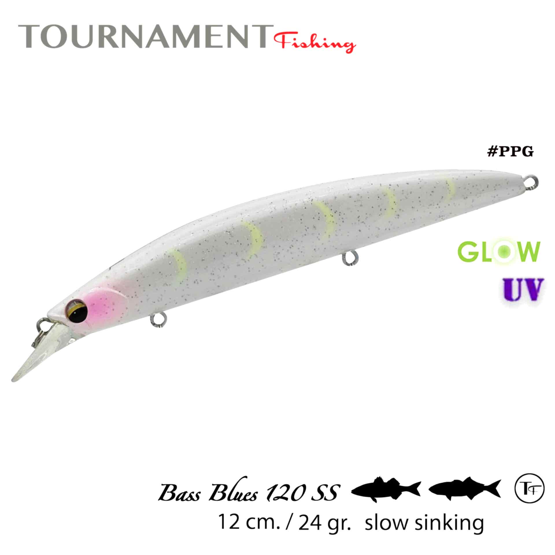 Tournament fishing Bassblues 120 SS 120 mm 24 gr #PPG