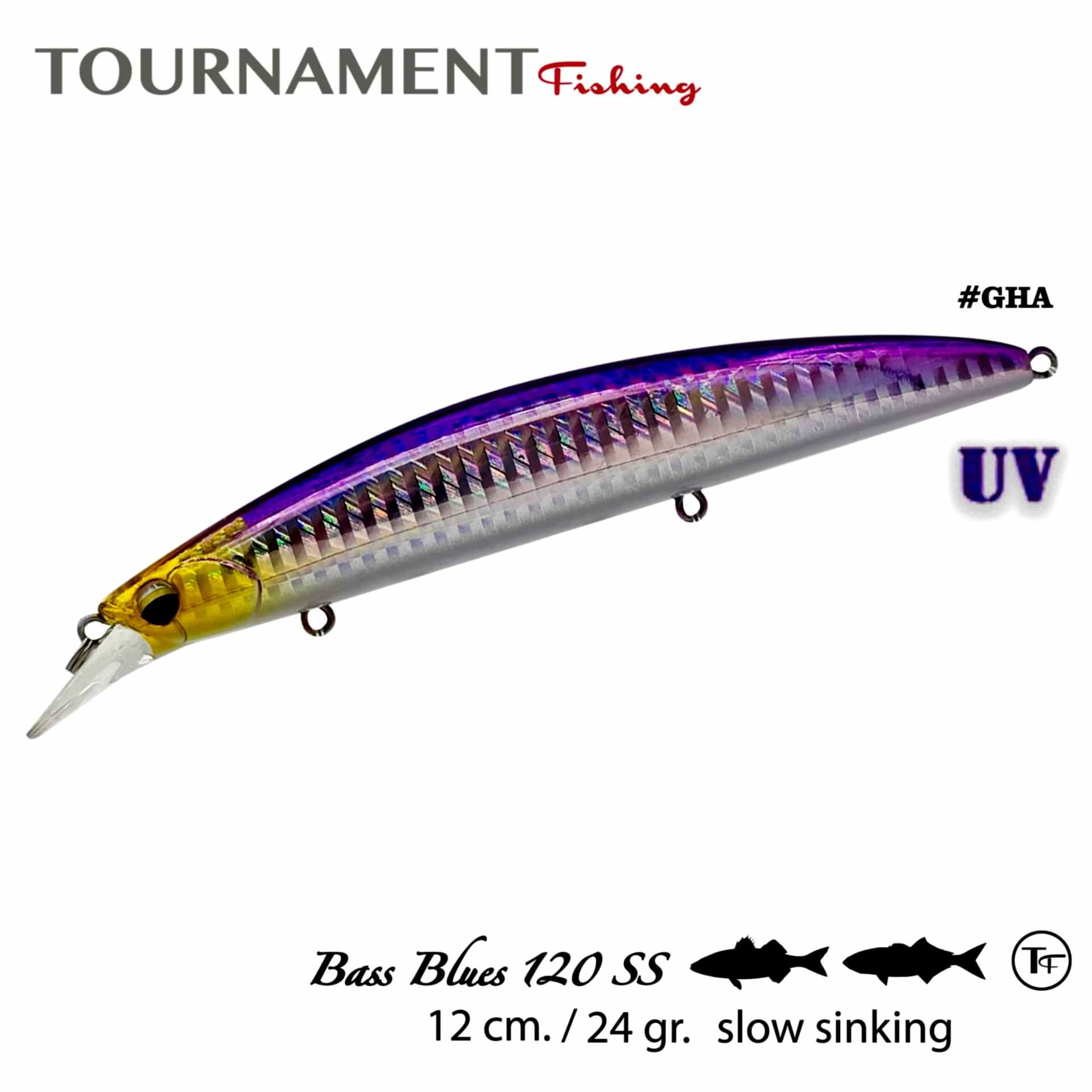 Tournament fishing Bassblues 120 SS 120 mm 24 gr #GHA