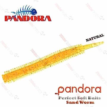 Pandora Perfect Soft Baits Sandworm 7 cm NATURAL