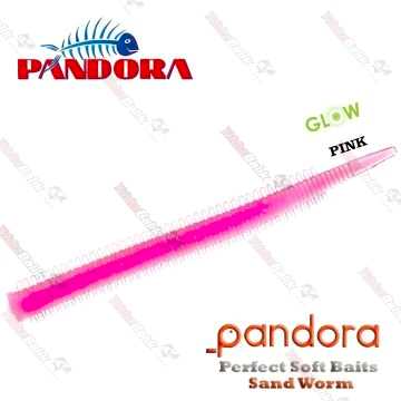 Pandora Perfect Soft Baits Sandworm 7 cm PINK
