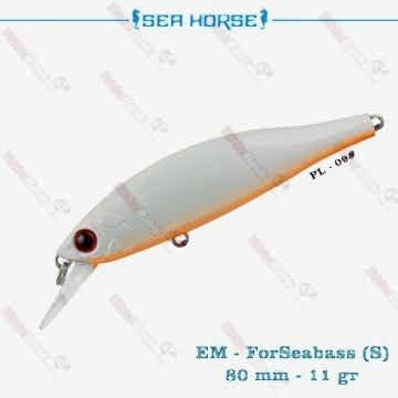 Sea Horse EM-ForSeabass 80S / 80mm 11gr Sınkıng Suni Yem # PL-09
