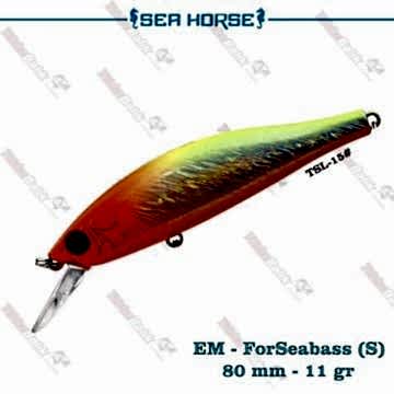 Sea Horse Em-ForSeabass 8 Cm 11gr 1-4m Tsl-15#