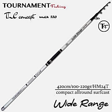 Tournament fishing Wide Range Surf 4.20 Mt 120-220Gr Olta Kamışı