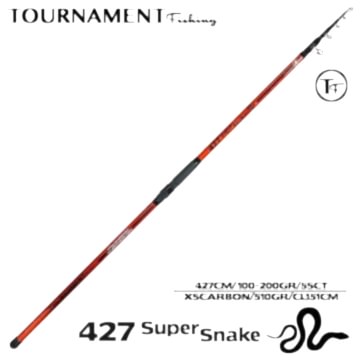 Tournamet fishing Super Snake Surf 4.20mt 100-200gr atarlı Olta Kamışı
