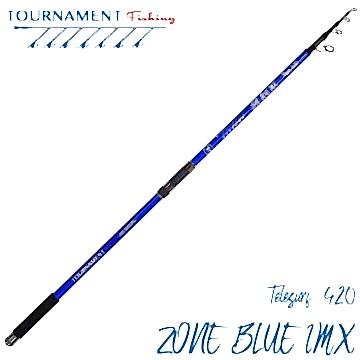 Tournamet fishing ZONE BLUE IMX TeleSurf 4.20mt 100-250gr atarlı Olta Kamışı