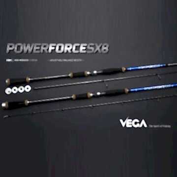 Vega Power Force SX8 300/ 3,00mt 15-75gr atarlı spin kamış