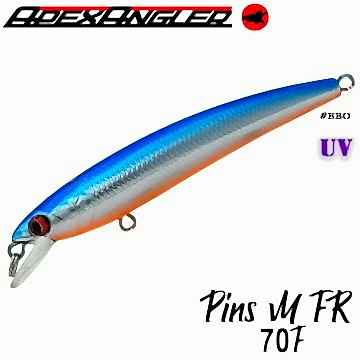 APEX ANGLER Pins M FR 70 F 70 mm 4.2 gr #BBO