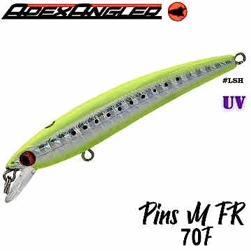 APEX ANGLER Pins M FR 70 F 70 mm 4.2 gr #LSH