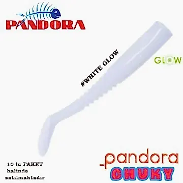 PANDORA CHUCKY-5 cm- WHITE GLOW